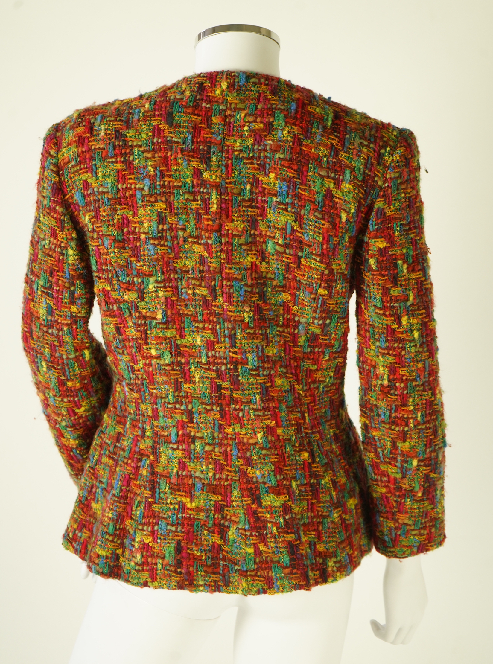 A Kenzo multi colour woollen jacket Size 10